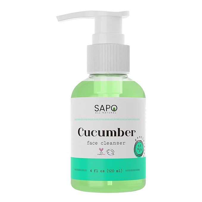 Cucumber Face Wash with Aloe, Neem, Vitamin C & Coconut Oil