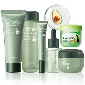 Avocado Skin Care Set, 6-In-1 Skincare