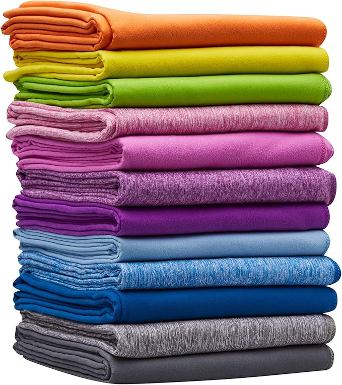 XXL Travel Towel - 2 Quick Dry and Extra Soft Microfiber Towels